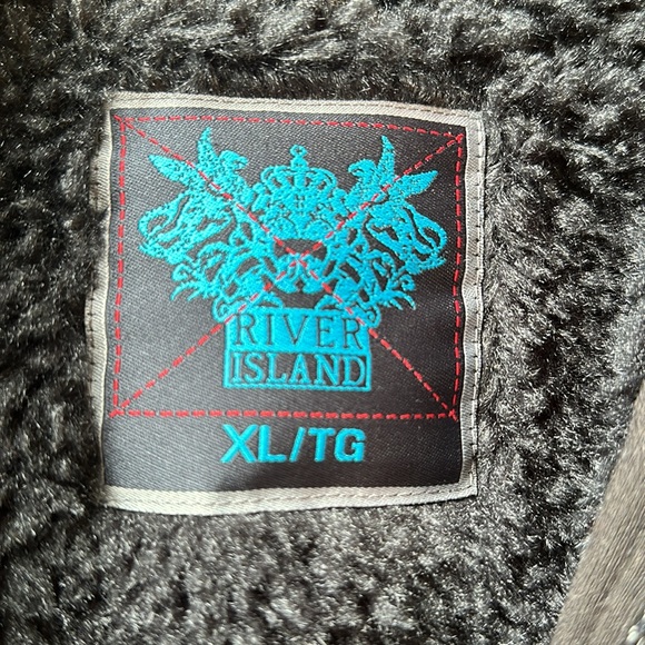 River Island Men’s Fleece Hoody - Picture 3 of 4